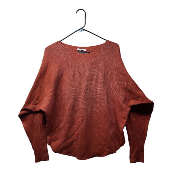 Vila Milano  Knit Sweater V-Neck Rayon‎ Blend Womens Size Large - Picture 1 of 6
